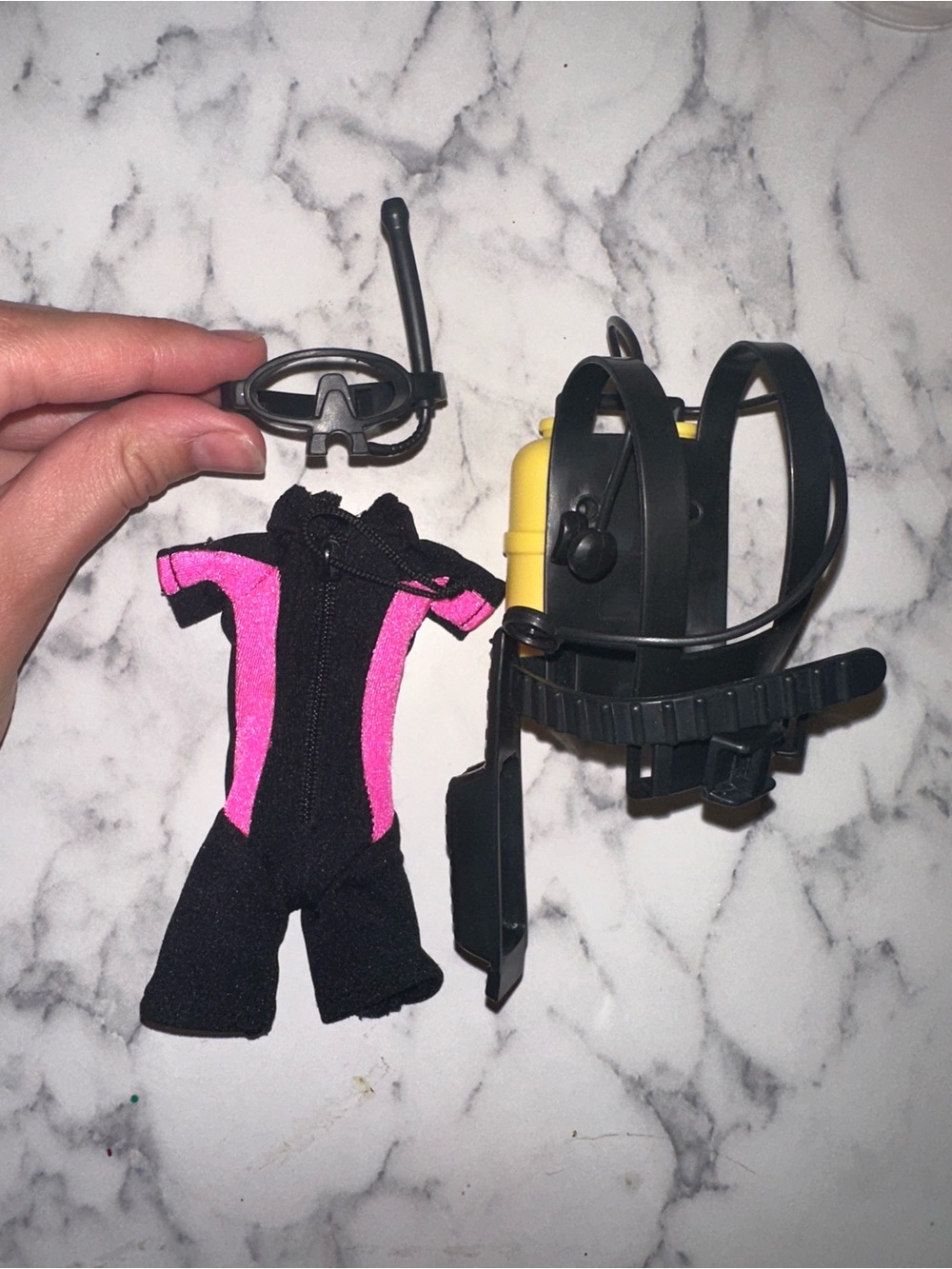 Barbie Doll Scuba Diving Set Clothes Mattel